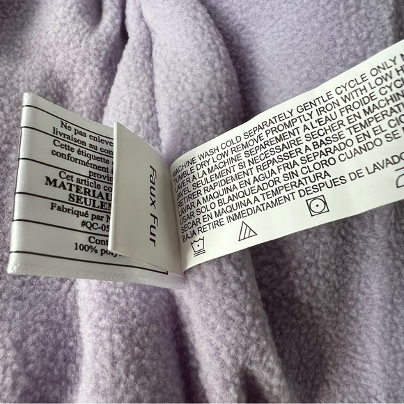 NWT Jessica Simpson Lavender Floral Coat - Picture 9 of 11